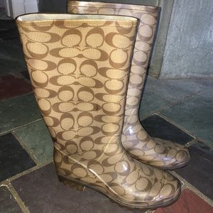 Coach Rainboots